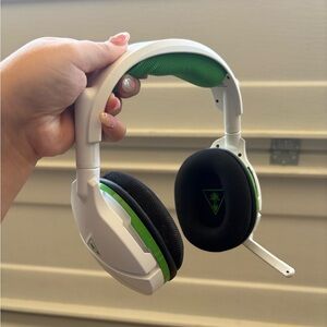 Turtle Beach headphones and steel series headphones